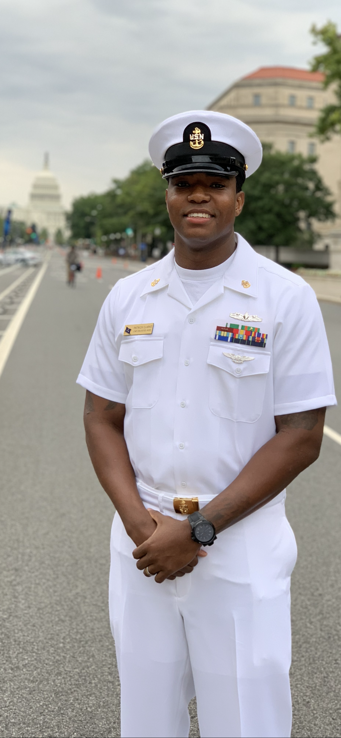 CSCS Patrick Clarke in DC CSCS Patrick Clarke in DC